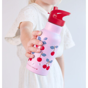 A Little Lovely Company Trinkflasche Edelstahl Kirschen...