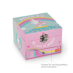 Legami Schmuckkasten mit Spieluhr - Music Box - Einhorn