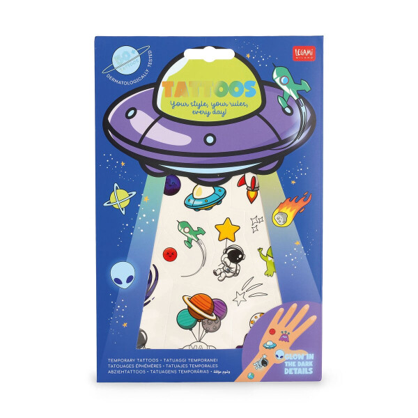 Legami Abziehtattoos Space