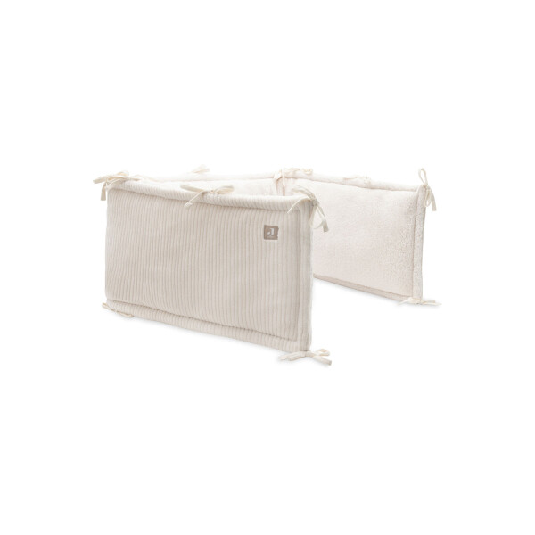 Jollein Bett-/ Laufgitterumrandung Cloudy Rib Oatmeal