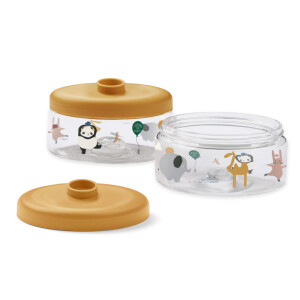 Liewood Snackdosen 2er Set Dominique Around the World