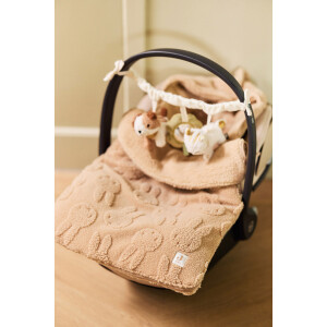 Jollein Babyschalen-Fußsack Miffy Jacquard Teddy