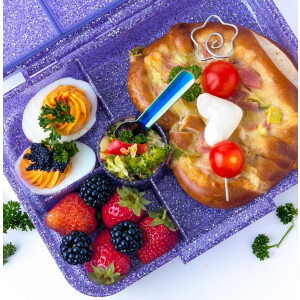 Lekkabox Glamour Lunchbox mit Glitzer