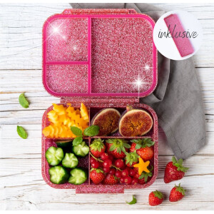 Lekkabox Glamour Mini Lunchbox mit Glitzer