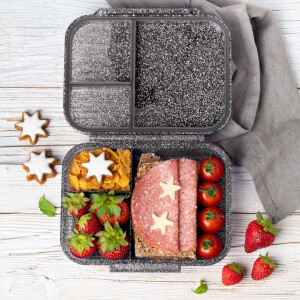 Lekkabox Glamour Mini Lunchbox mit Glitzer