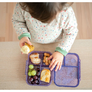 Lekkabox Glamour Mini Lunchbox mit Glitzer