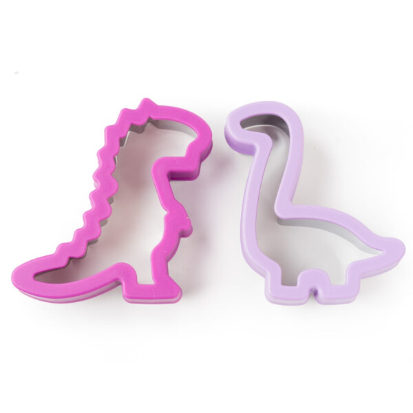Lekkabox Edelstahl Ausstecher 2er Set Dinos