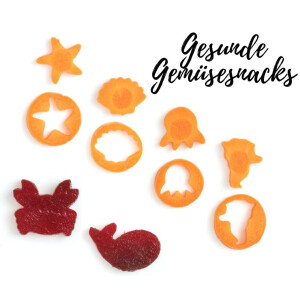 Lekkabox Edelstahl Ausstecher 6er Set - Meerestiere