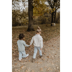 Leevje Cordhose weit mit Rüschen