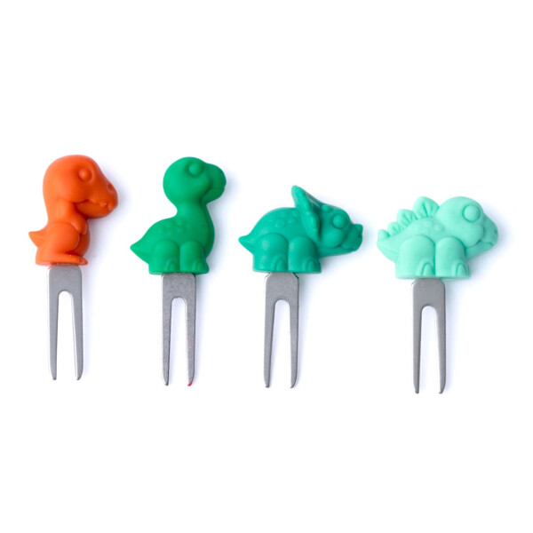 Lekkabox Food Picks Dinos 4 Stück