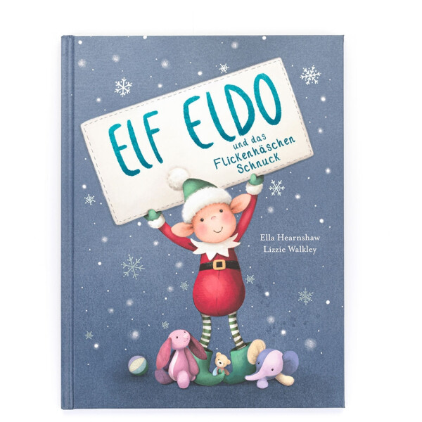 Jellycat London Elf Eldo und das Flickenhäschen Schnuck