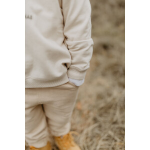 Leevje Sweathose Cappuccino