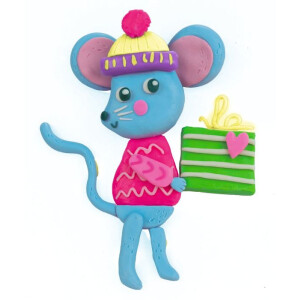 Moses Verlag Kunterbuntes Knetset - Glow in the Dark