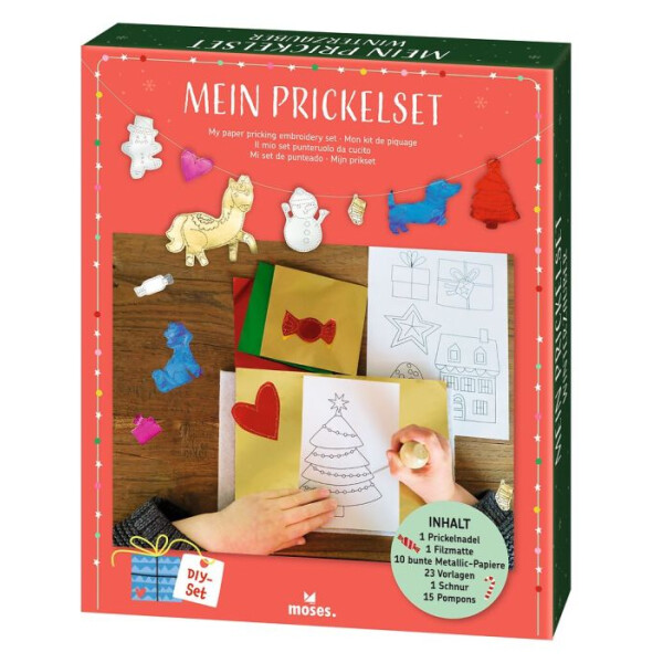 Moses Verlag Mein Prickel-Set Winterzauber