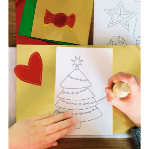 Moses Verlag Mein Prickel-Set Winterzauber