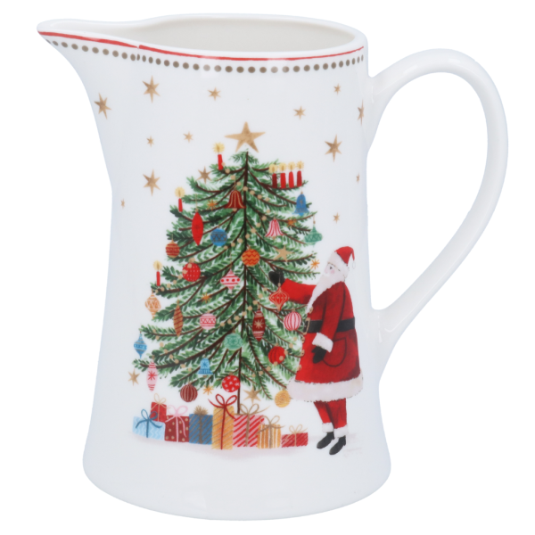 Gisela Graham London Kanne Nostalgia Santa & Tree