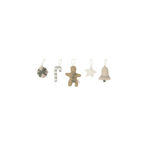 Leevje Baumschmuck gingerbread man, star & present