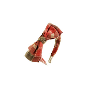 Leevje Haarreif red & green mit Schleife