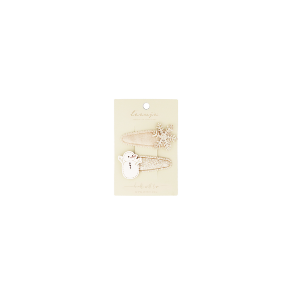 Leevje Haarspangen snow clips