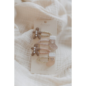 Leevje Haarspangen christmas stocking clips