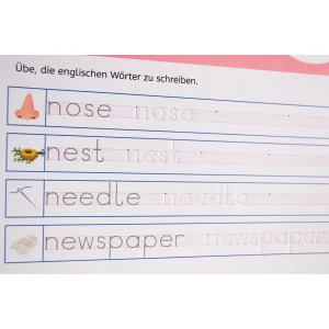 Loewe Verlag Schreiben lernen mit Spurrillen - Englische Wörter