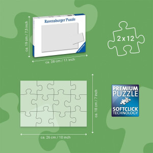Ravensburger Puzzle Bluey Familienzeit - 2 X 12 Teile