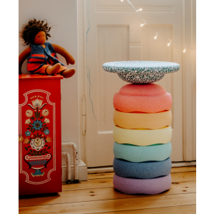 Stapelstein Blush Special Rainbow Set Pastel 6 + 1