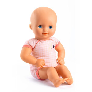Djeco Pomea Puppe Baby Dahlia mit Kleidung