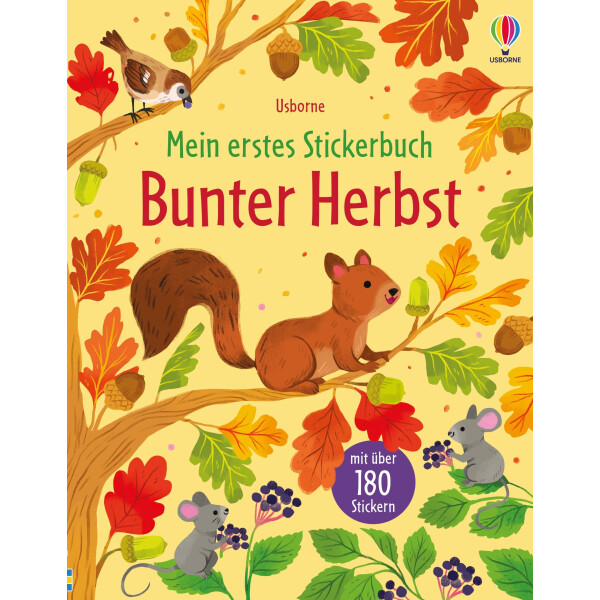 Usborne Verlag Mein erstes Stickerbuch: Bunter Herbst