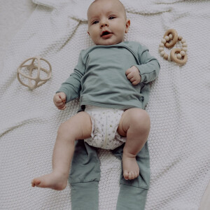 Emma&Noah Langarm Easy-on Strampler