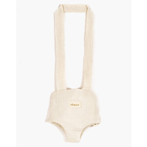 Minikane Trage für Babypuppen aus Baumwoll-Musselin