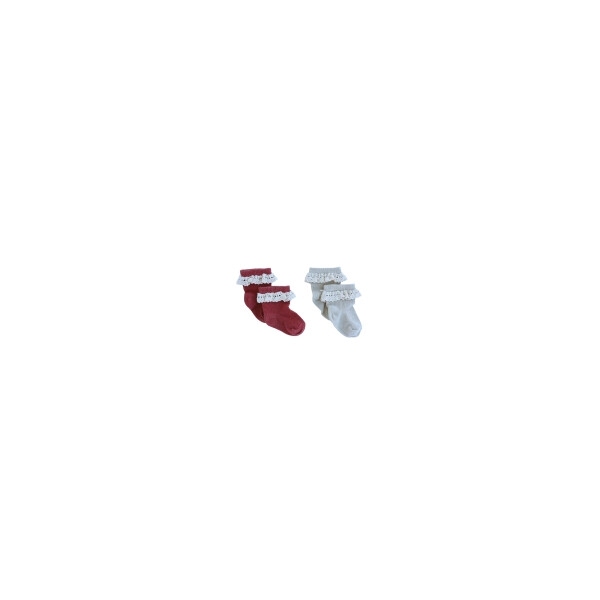 Your Wishes Baby Socken mit Spitze