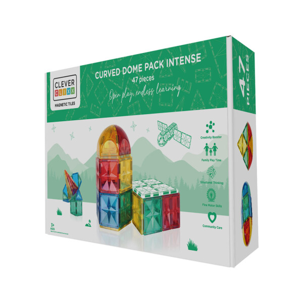 Cleverclixx Curved Dome Pack Intense  47 Teile
