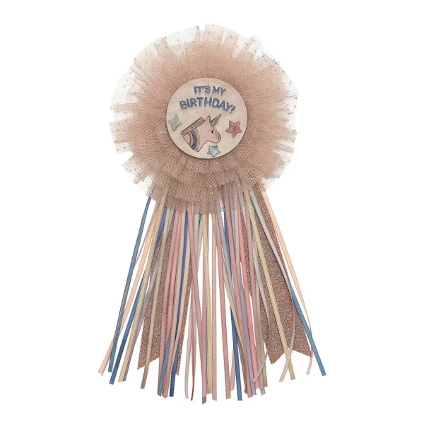 Mimi&Lula Button Its My Birthday! Unicorn