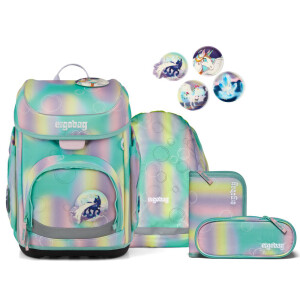 Ergobag Schulranzen-Set Cubo 5tlg. ZauBärwelt 2.0...