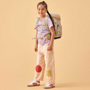 Ergobag Schulranzen-Set Cubo 5tlg. Flower PowBär...