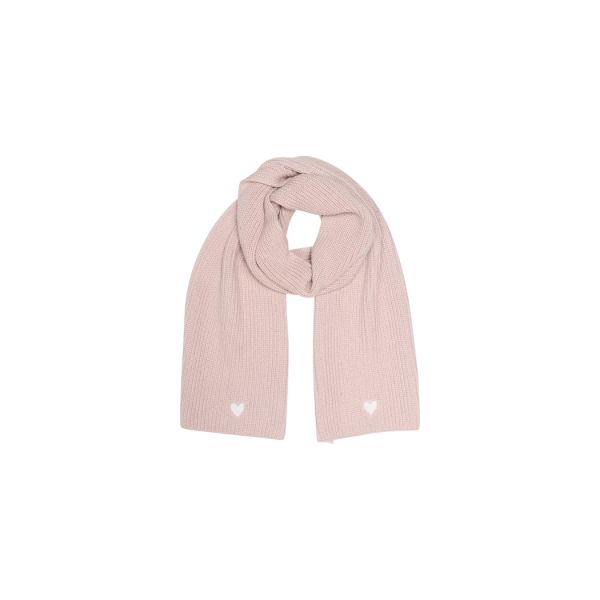 Leevje Strickschal lavender Merinowolle