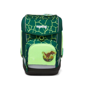 Ergobag Sicherheitsset Fluo mit LED Zip für Schulranzen