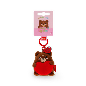 Legami Plüsch-Schlüsselanhänger - Teddybär