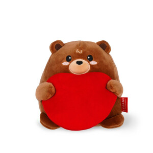 Legami Plüsch Teddybär Herz - Mini Super Soft