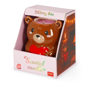 Legami Duftkerze Teddybär Berry Kiss 250 g