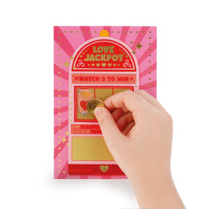 Legami Rubbelkarte - Love Jackpot Liebe und Freundschaft
