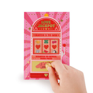 Legami Rubbelkarte - Love Jackpot Liebe und Freundschaft