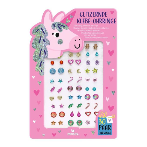 Moses Verlag Glitzernde Klebe-Ohrringe
