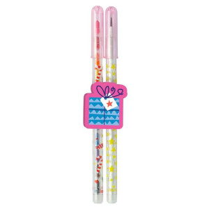 Moses Verlag 2 in 1 Steckstift mit Radierer Geschenke rot