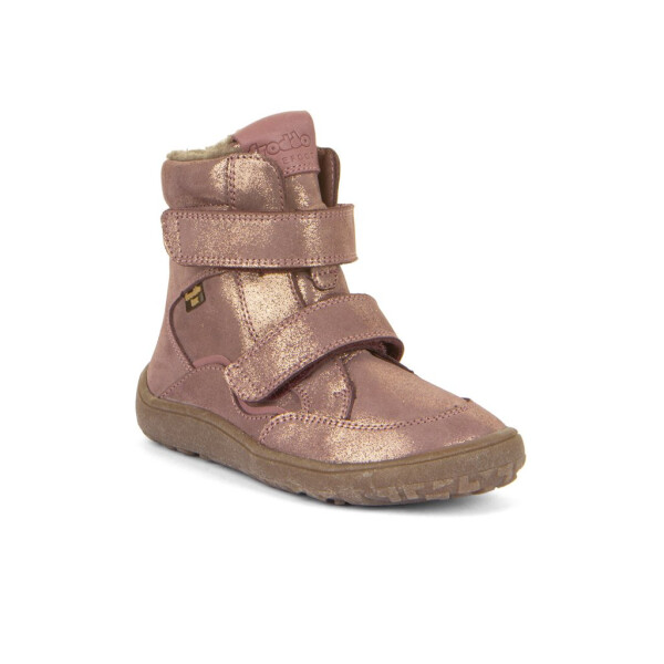 Froddo Winterstiefel Barefoot Metallic Pink/GoldTEX