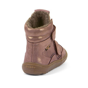 Froddo Winterstiefel Barefoot Metallic Pink/GoldTEX