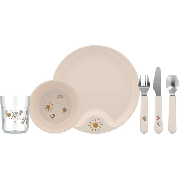Mepal Set Kindergeschirr 6 tlg. Sunshine & Rainbow