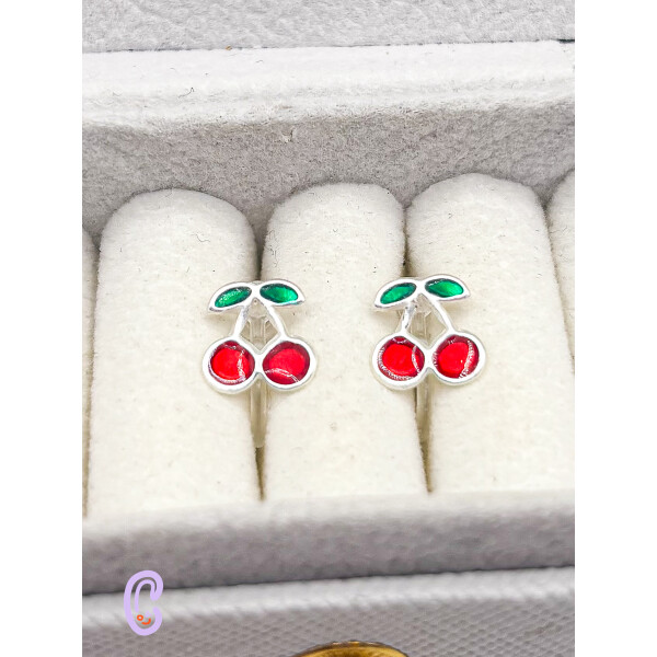 AuMiClipz Ohrclips Kirschen