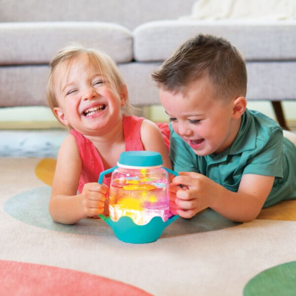 Glo Pals Sensory Jar Blau